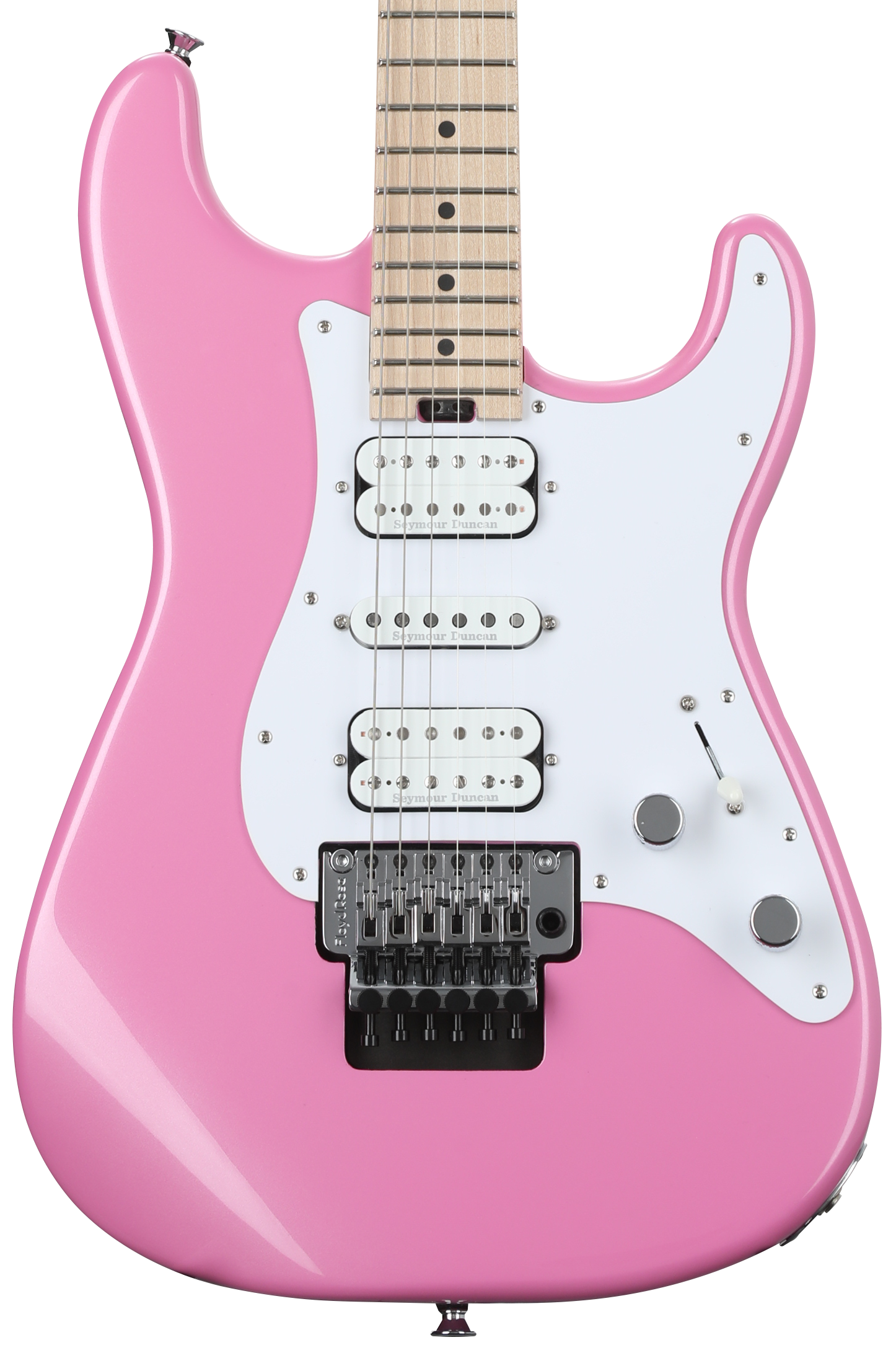 Charvel Pro-Mod So-Cal Style 1 HSH FR - Platinum Pink with Maple