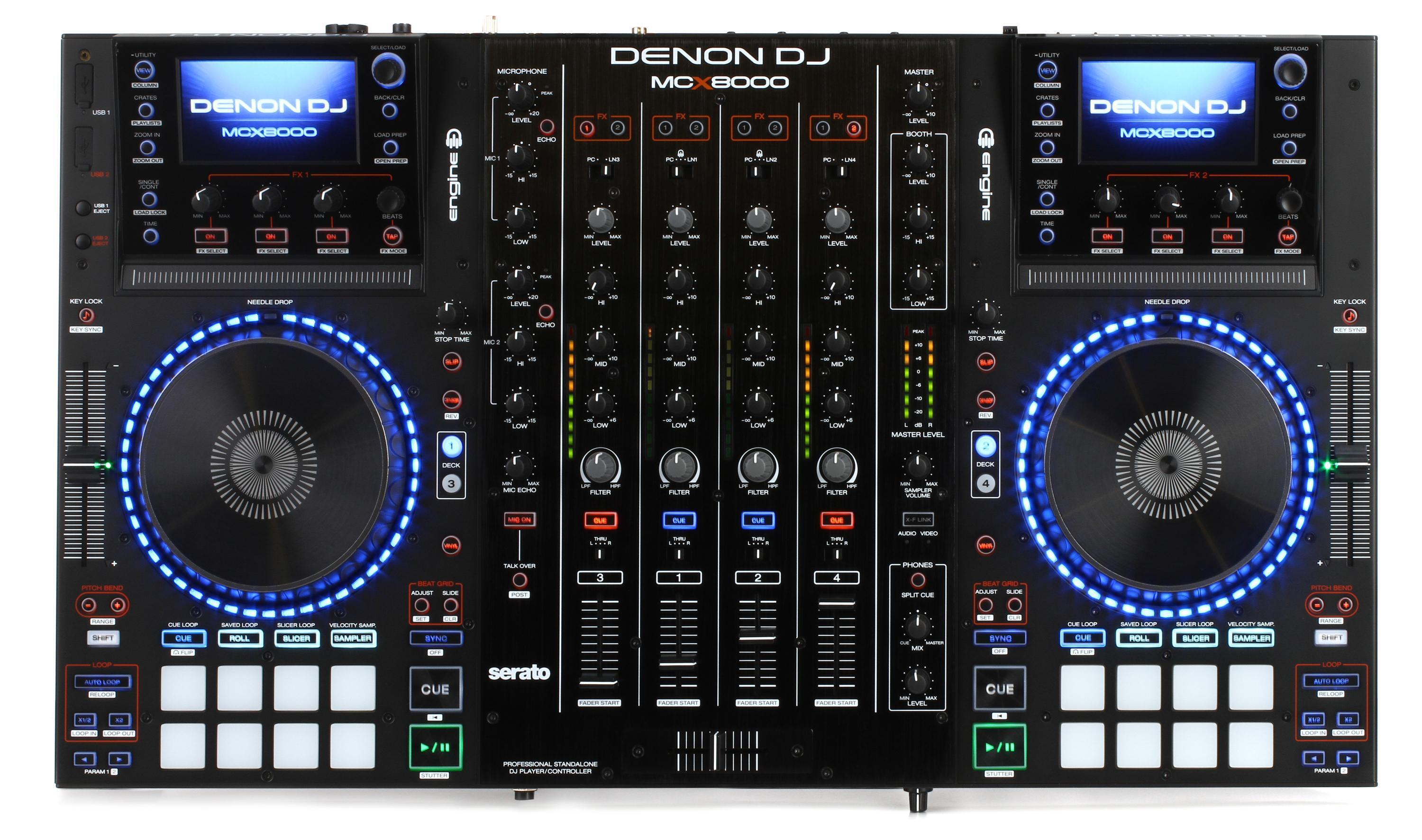 Denon DJ MCX8000 Stand alone DJ System and Serato Controller