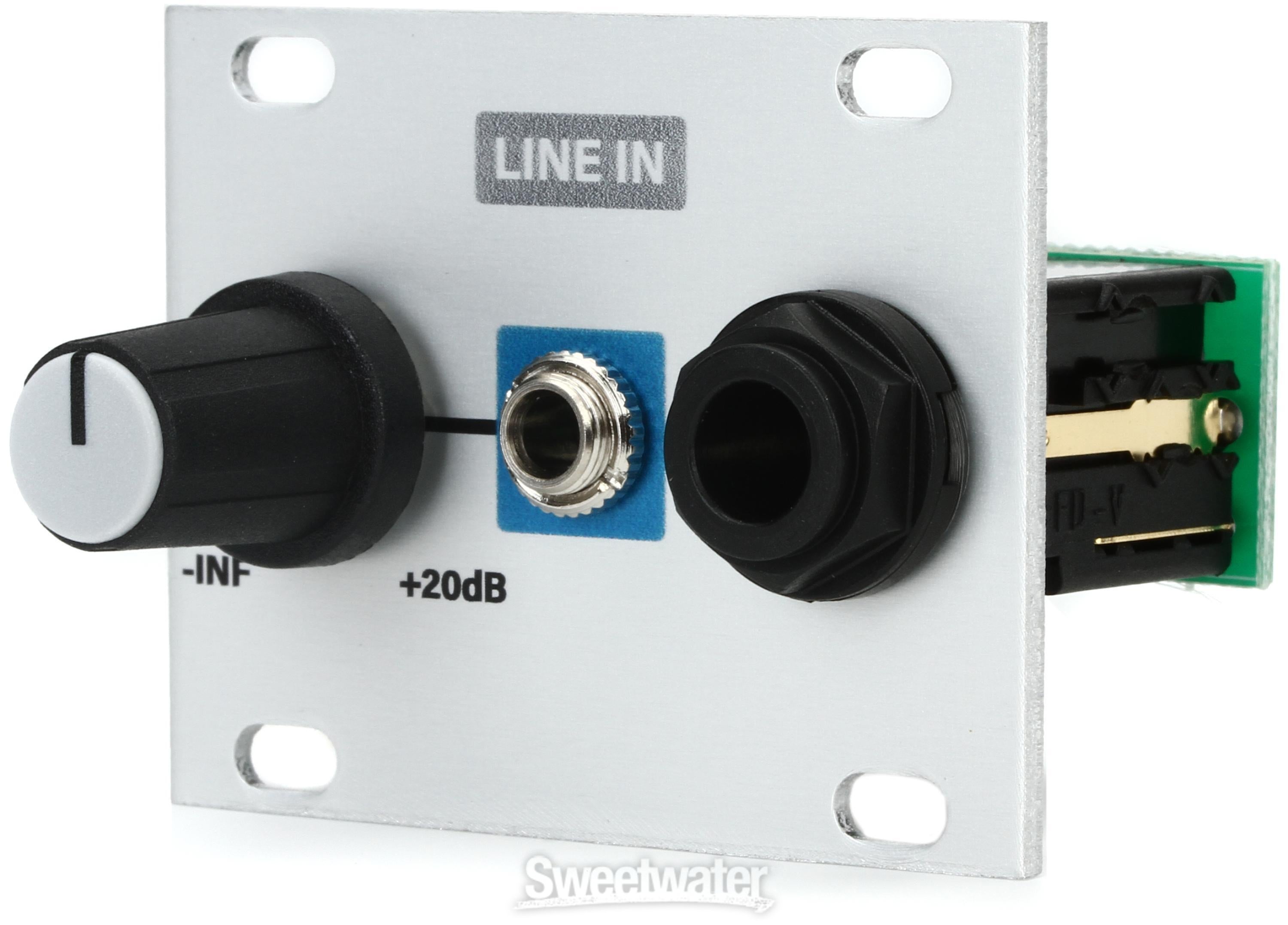 Intellijel Line In 1U Line Input 1U Eurorack Module | Sweetwater