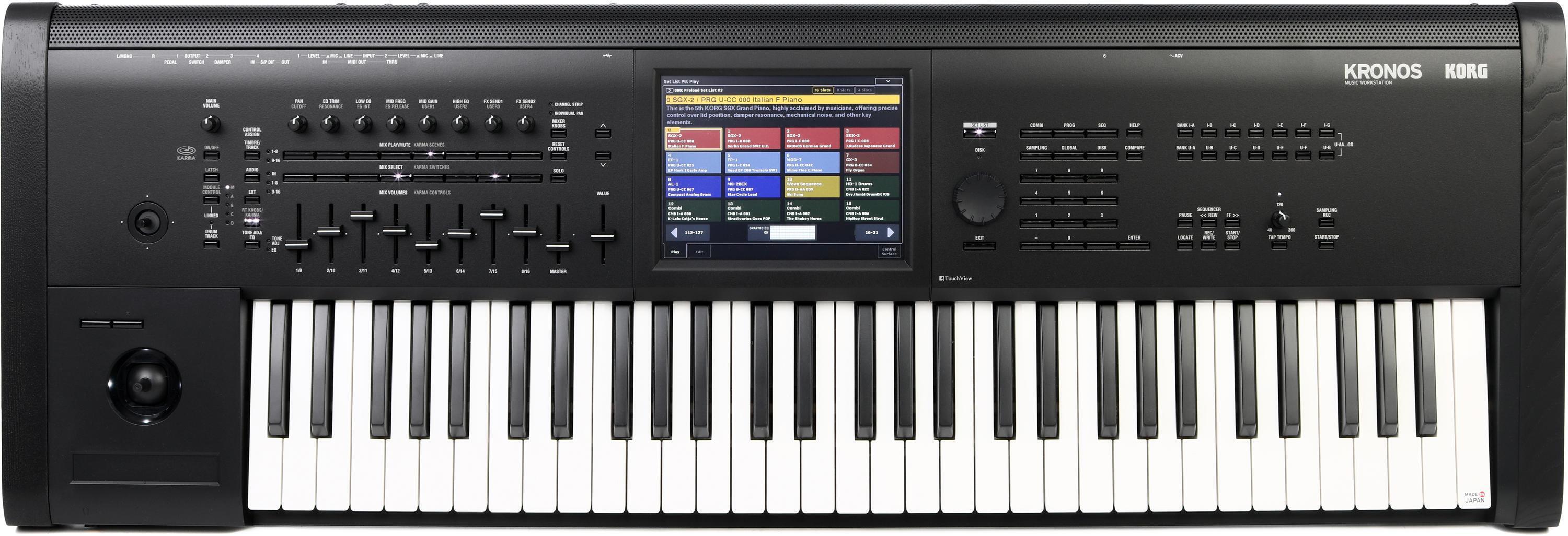 Korg Krome EX 73-key Synthesizer Workstation | Sweetwater