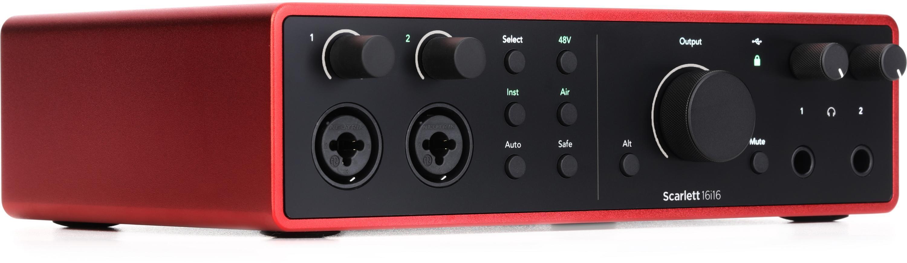 Focusrite Scarlett 2i2 4th Gen USB Audio Interface | Sweetwater
