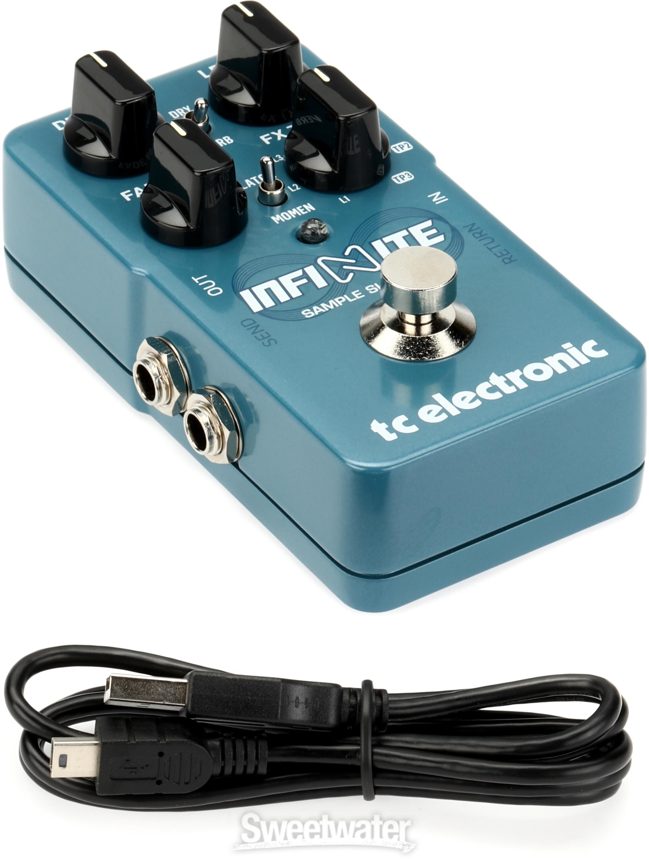 TC Electronic Infinite Sample Sustainer Pedal | Sweetwater