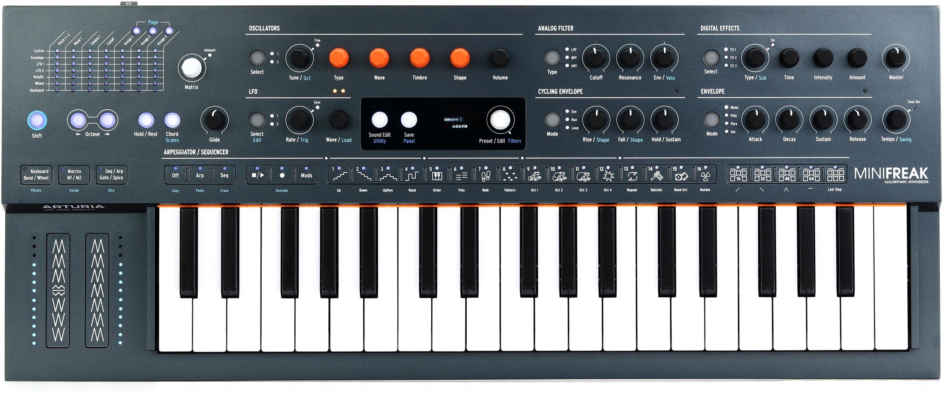 Waldorf Blofeld Desktop Synthesizer - Black | Sweetwater