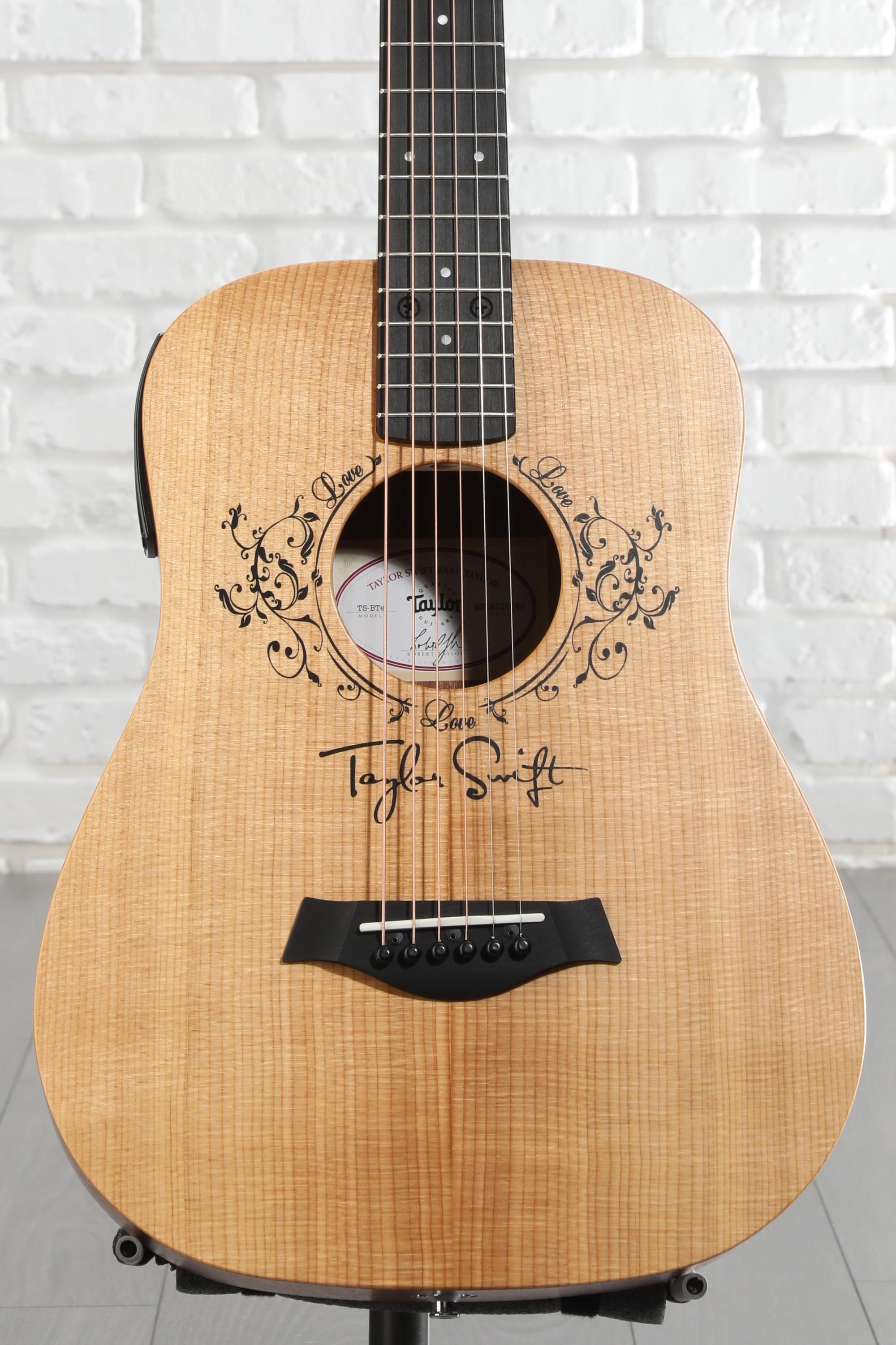 Taylor TSBTe Taylor Swift Acoustic-Electric Guitar - Natural Sitka
