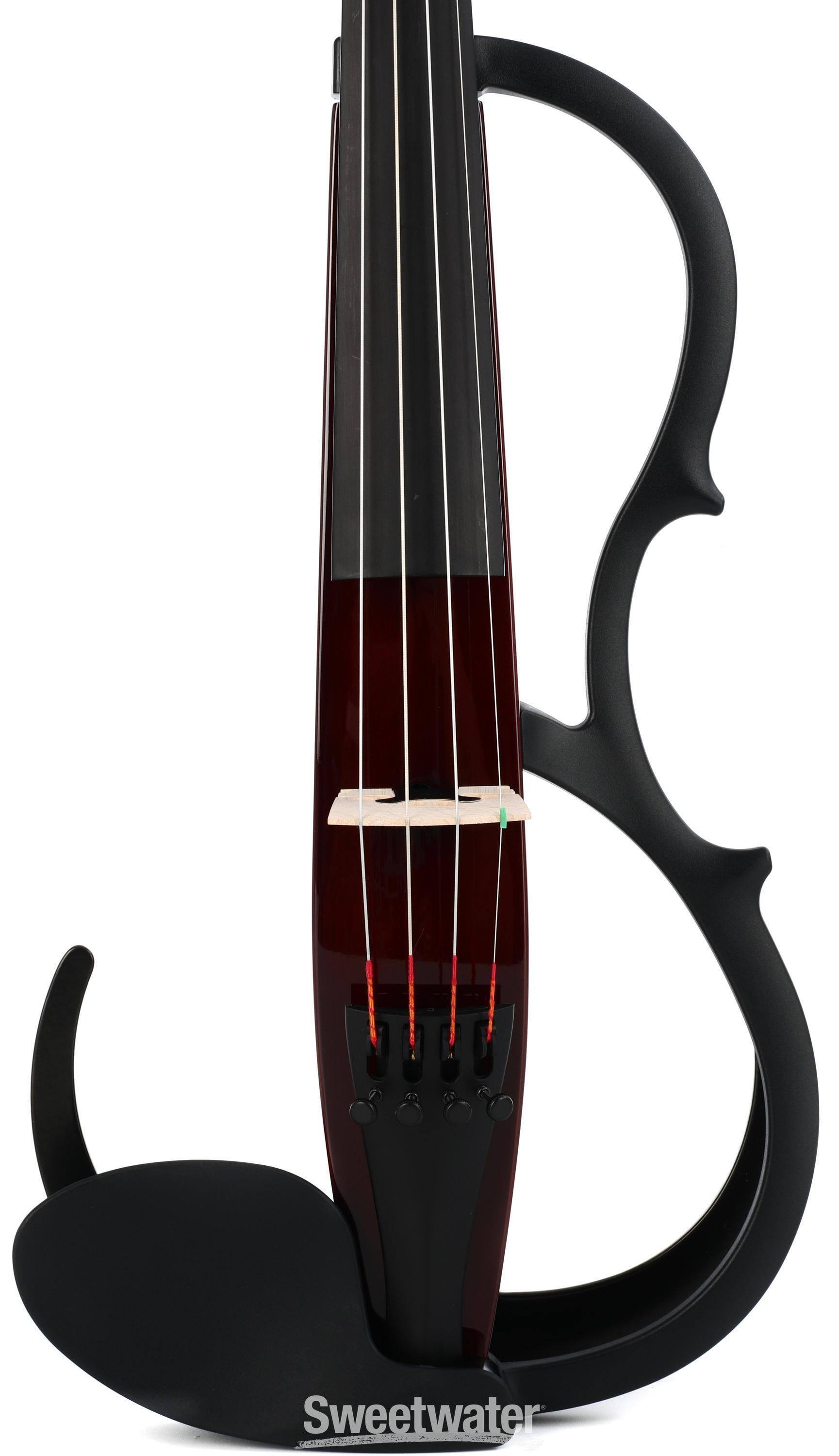 Yamaha Silent Series YSV104 Electric Violin - Brown | Sweetwater
