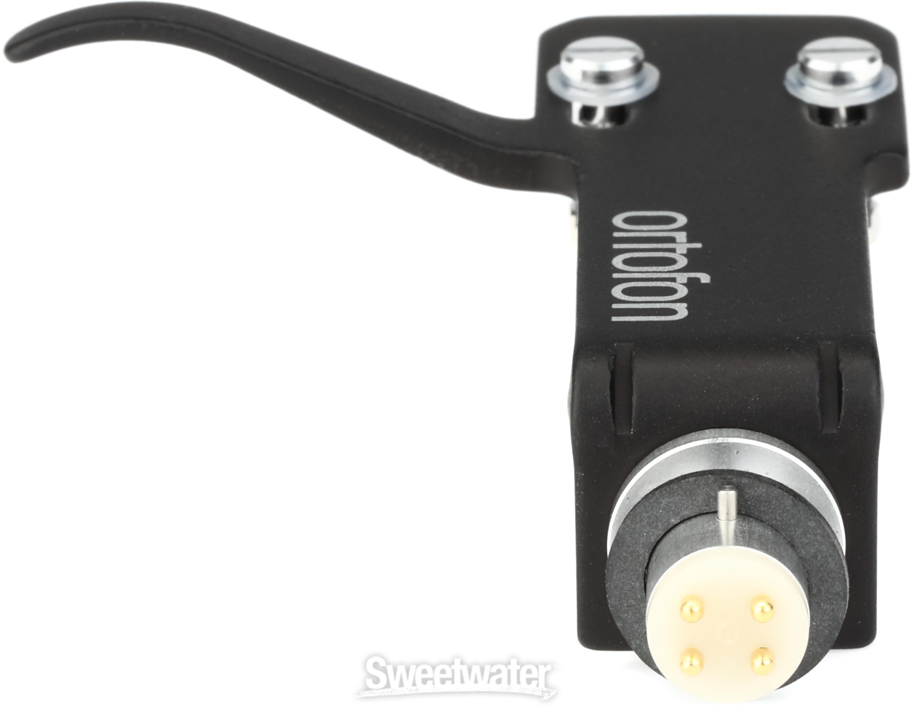 Ortofon OM Q.Bert pre-mounted with SH-4 Black headshell | Sweetwater