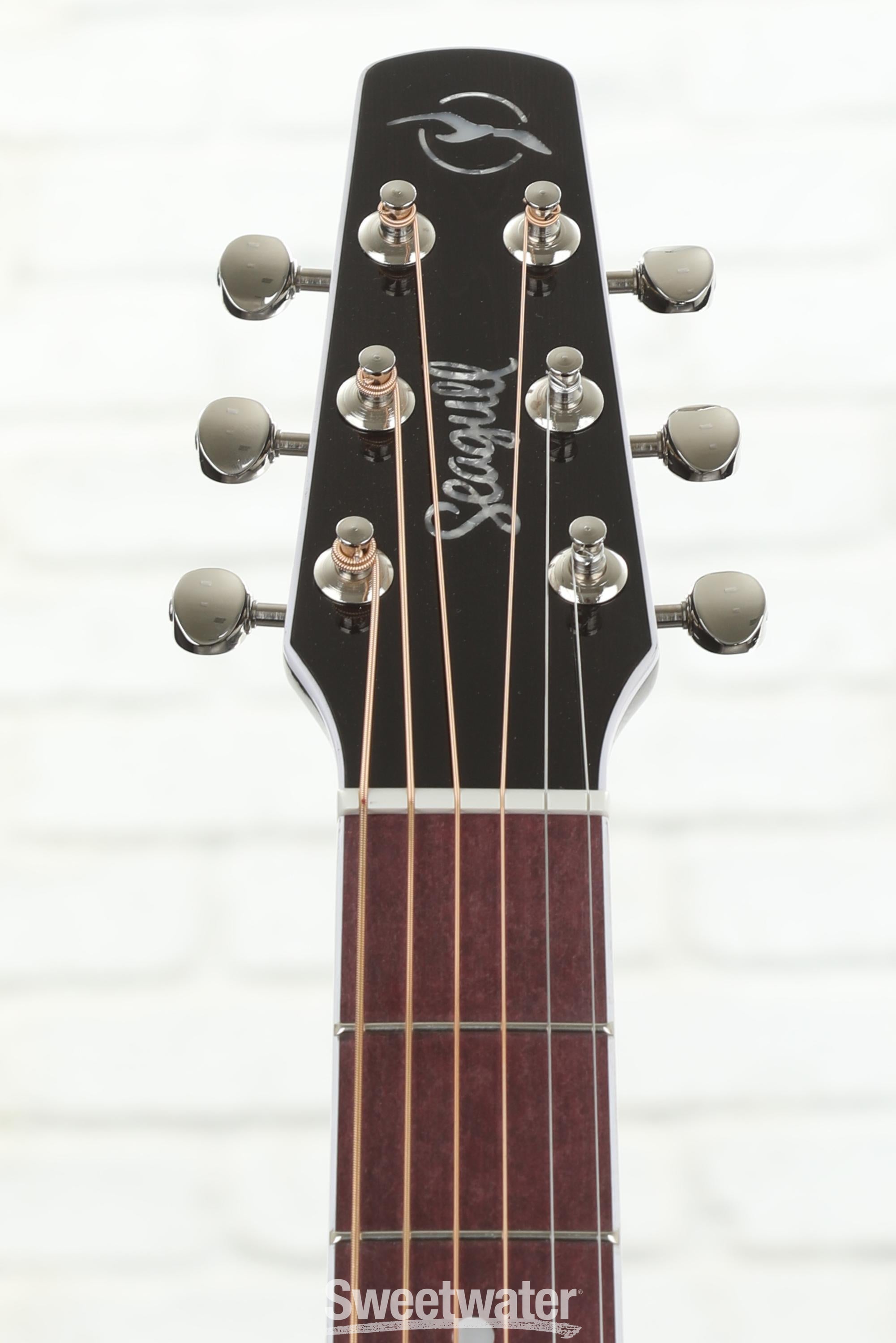 Seagull Guitars Artist Tuxedo EQ Acoustic-Electric Guitar - Black