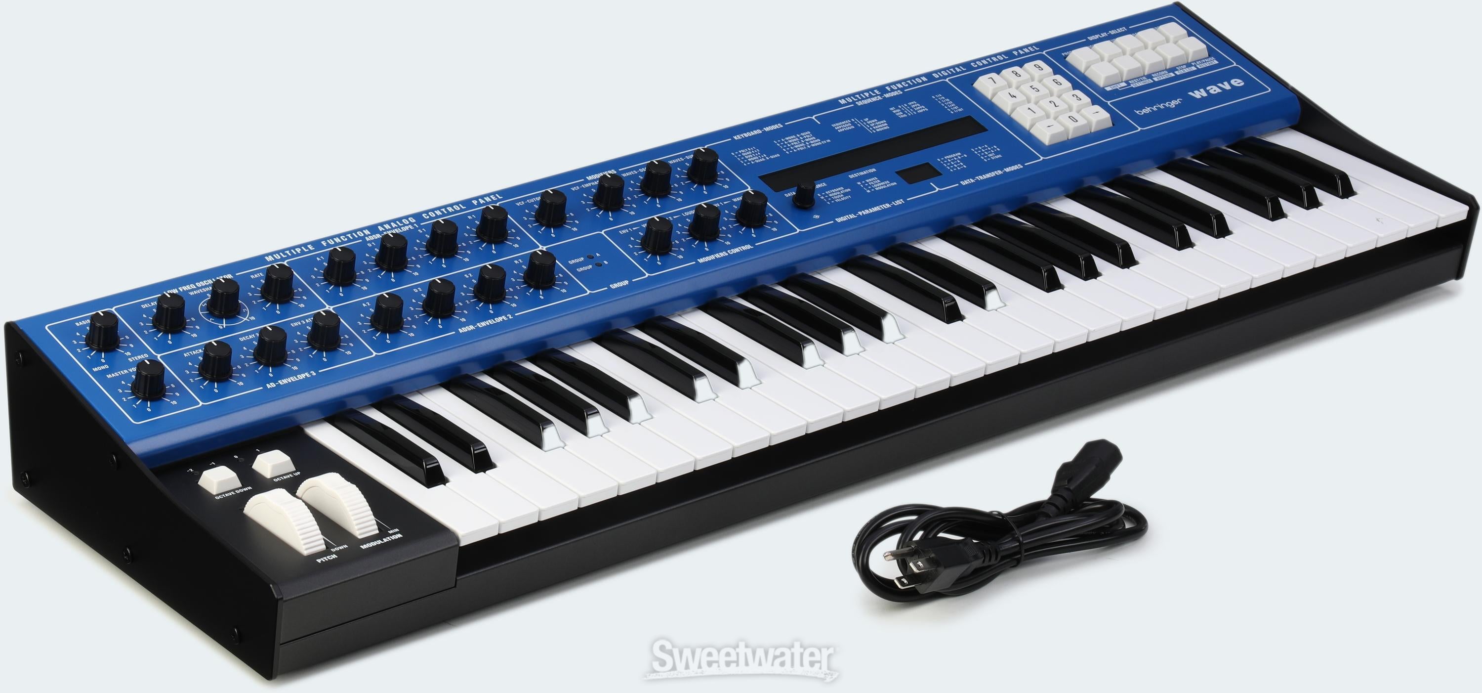 Behringer Wave Hybrid Wavetable Synthesizer Reviews | Sweetwater