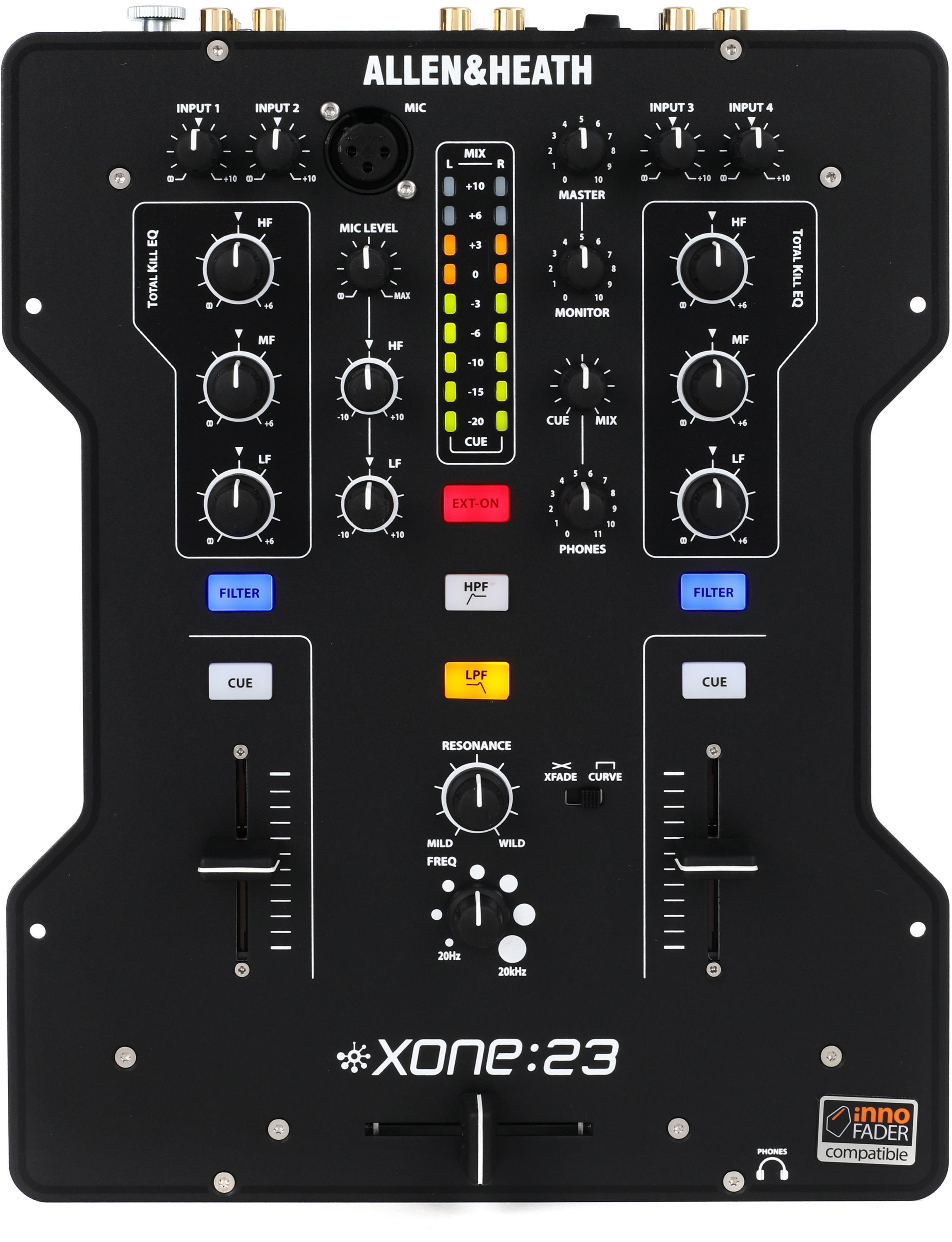 Allen & Heath Xone:23 2+2 DJ Mixer | Sweetwater