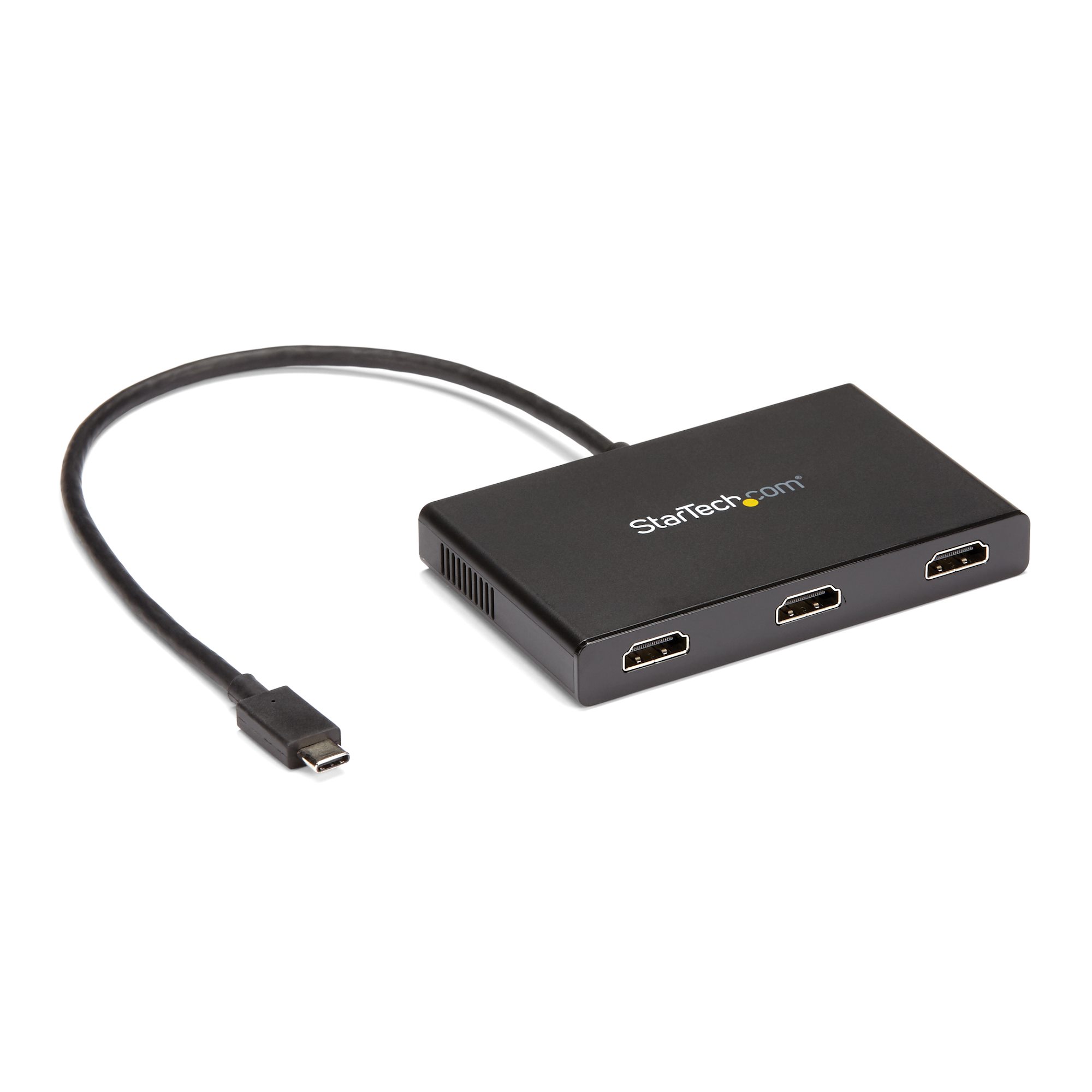 USB-C - 3x HDMI 変換アダプター／1080p 30Hz／トリプルモニター／30cm