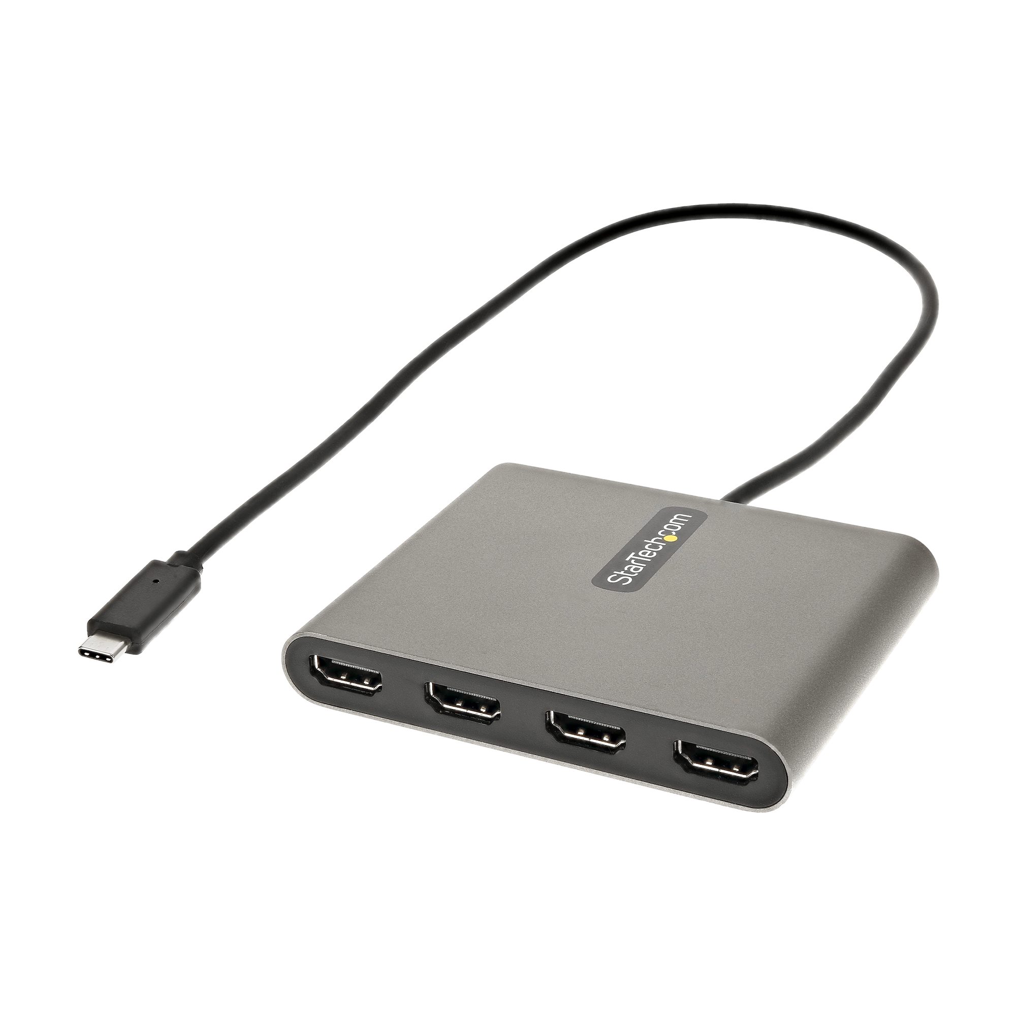 USB C to Quad HDMI Adapter, USB-C to 4x HDMI Monitor Converter for