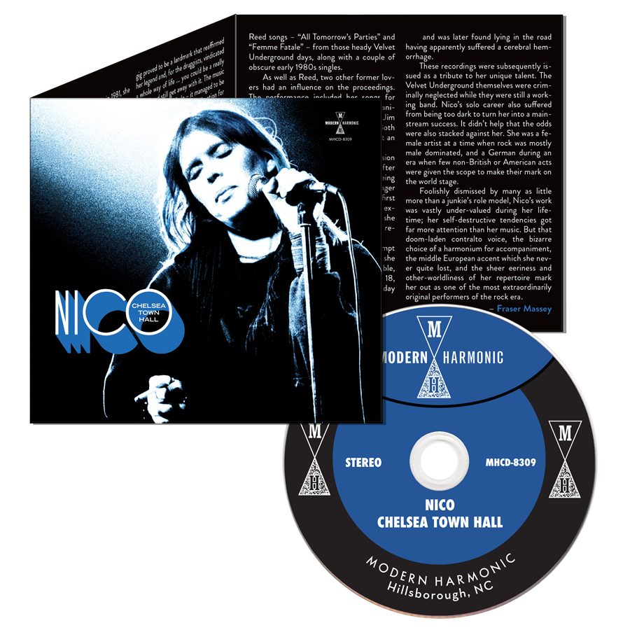 Nico - Chelsea Town Hall- CD #CD-MH-8309