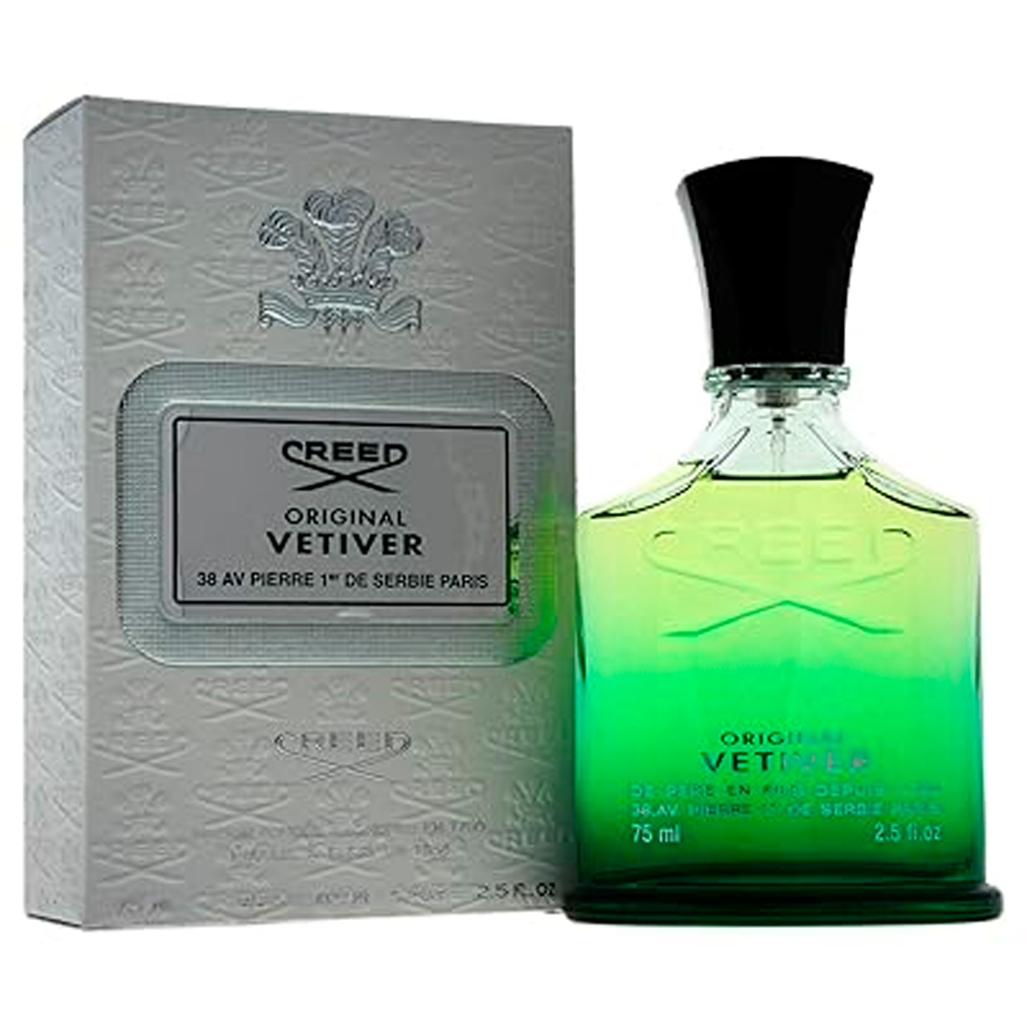Original Vetiver by Creed Eau de Parfum for Unisex 2.5 oz