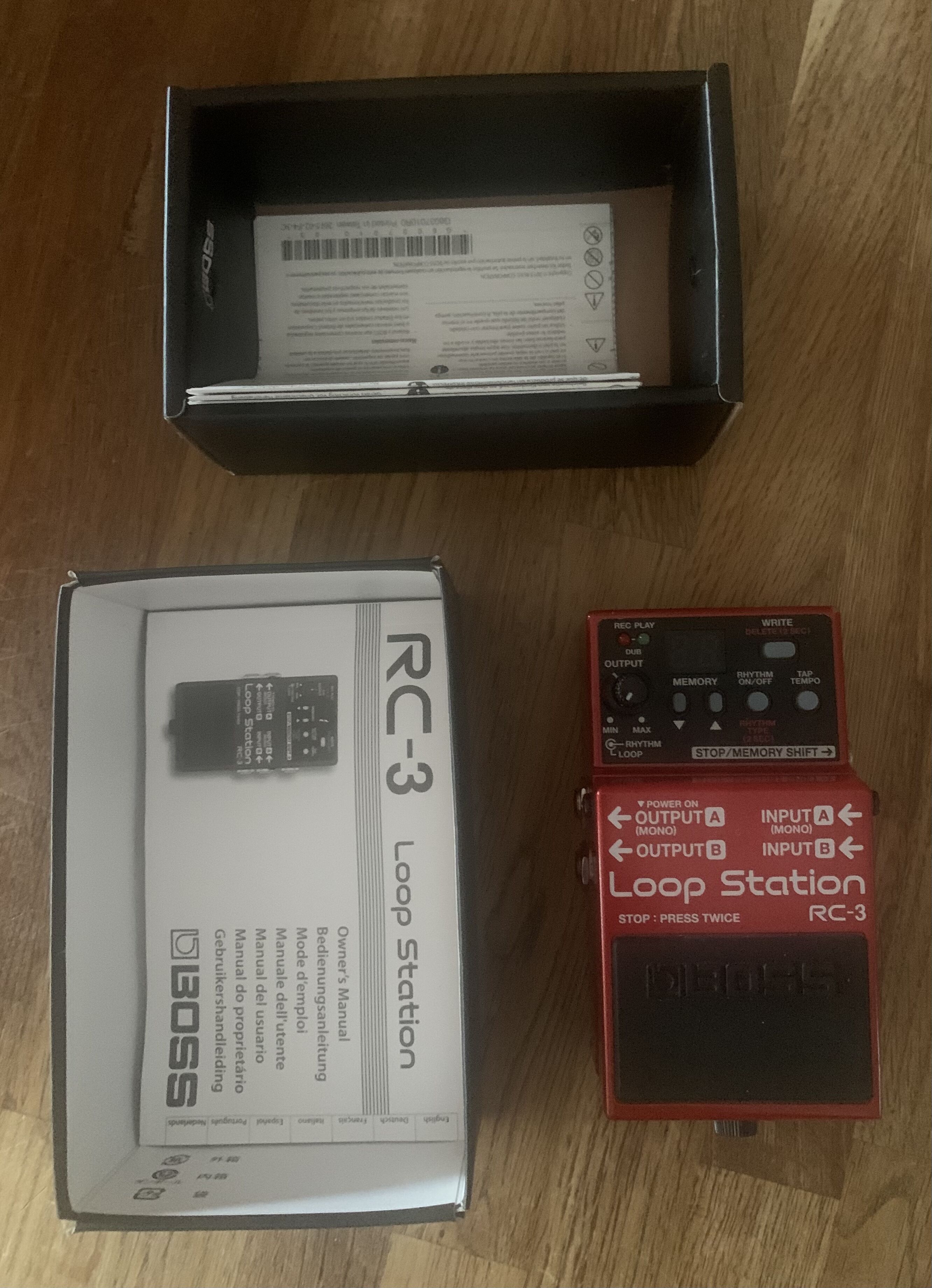 RC-3 Loop Station - Boss RC-3 Loop Station - Audiofanzine
