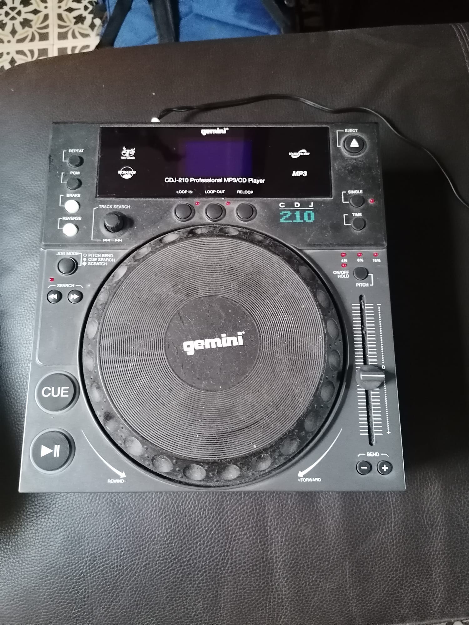 CDJ-210 - Gemini DJ CDJ-210 - Audiofanzine