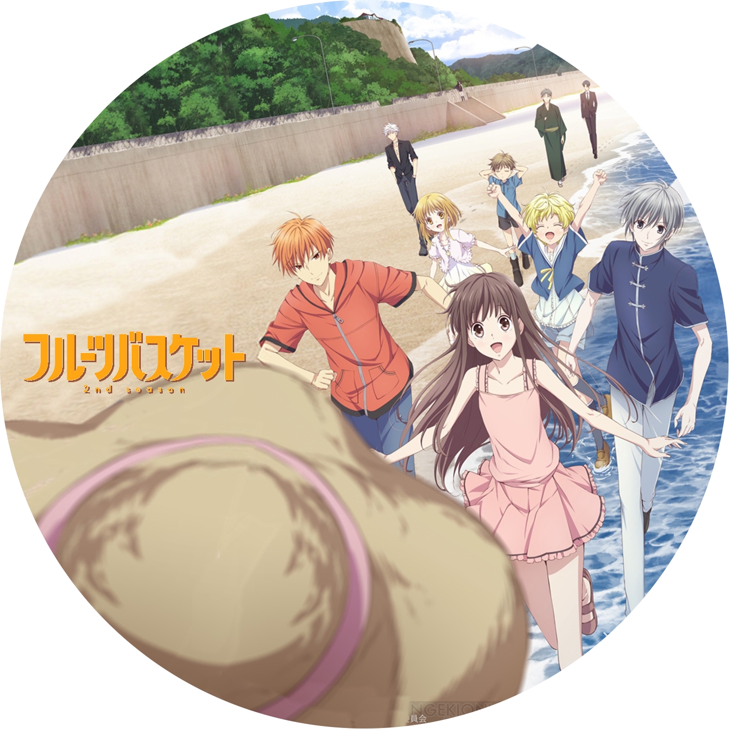 フルーツバスケット ” 1期, 2期 のDVDラベルです | meechanmama(みー