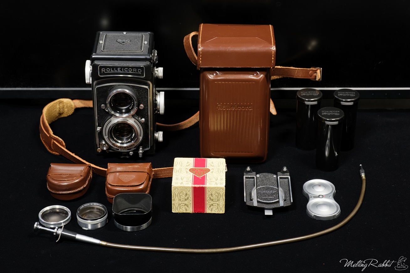 フィルムカメラ】現在使用してる ROLLEICORD アクセサリ - 溶けかけ