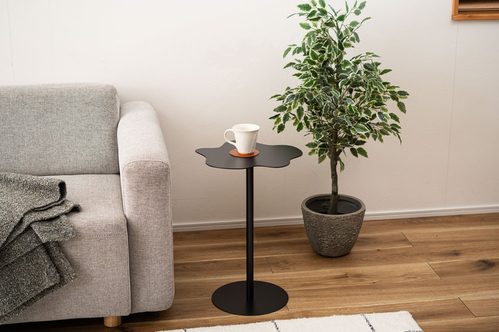 Pond Side Table BK / ポンド サイドテーブル ブラック – meliora | 高