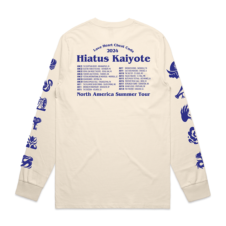Hiatus Kaiyote / World Tour Longsleeve (LHCC Mart)