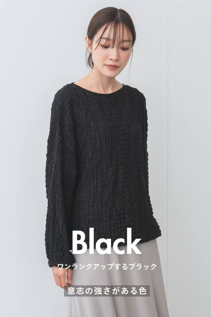 オーガニックコットンシュリンクレースブラウス | トップス | 《公式