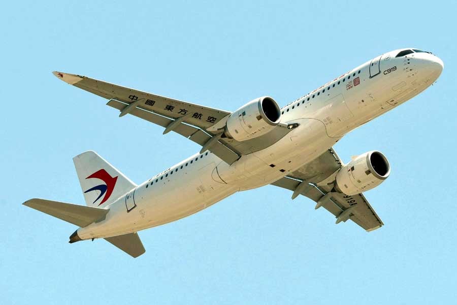 三菱スペースジェット失敗の日本こそ、中国初の国産機「C919」に最も