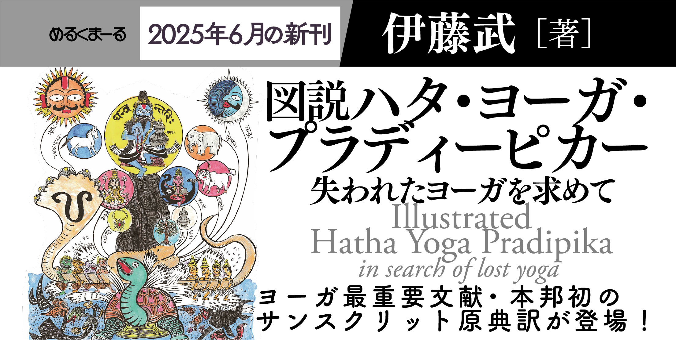 図説ハタ・ヨーガ・プラディーピカー：失われたヨーガを求めて』（伊藤
