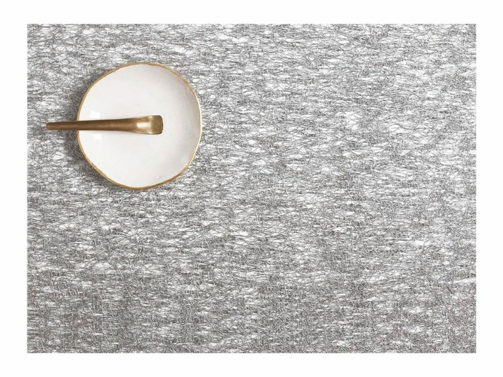 チルウィッチ ランチョンマット メタリックレース｜シルバー