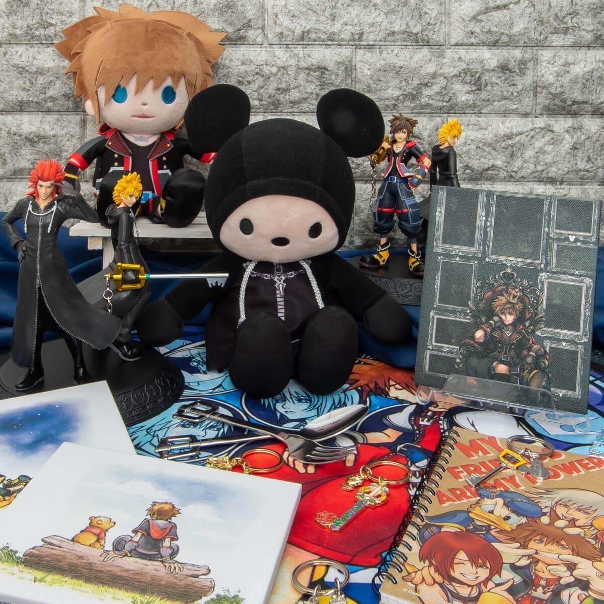 王様ミッキーのぬいぐるみも！「一番くじKINGDOM HEARTS(キングダム