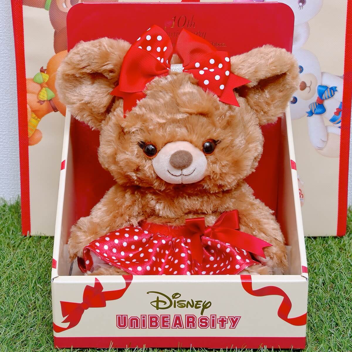 10周年をモカとプリンがお祝い！ディズニーストア「ユニベアシティ