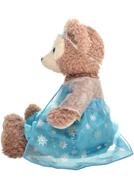 雪の女王のきれいなドレス☆UniBEARsityぬいぐるみ専用コスチューム