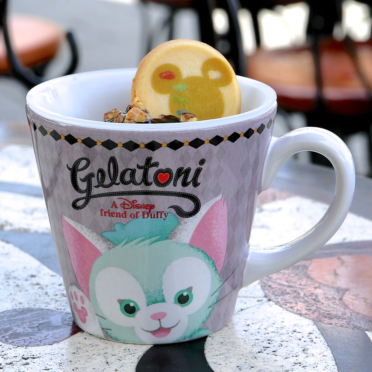 ジェラトーニのお顔デザインスーベニアカップ付き☆東京ディズニーシー