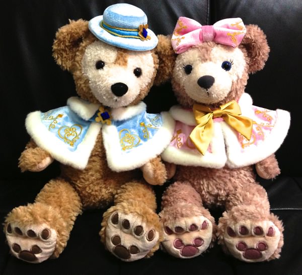 2013ダッフィーとシェリーメイのクリスマスコスチューム1☆ -