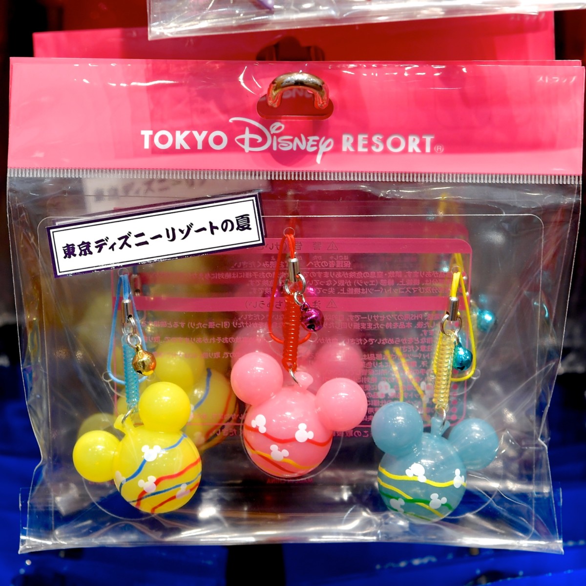 お祭りメニューモチーフ！東京ディズニーリゾートの夏ストラップセット -