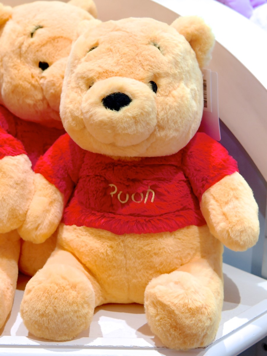 ふわふわ抱き心地のミッキー、ミニー、プーさんぬいぐるみ！東京