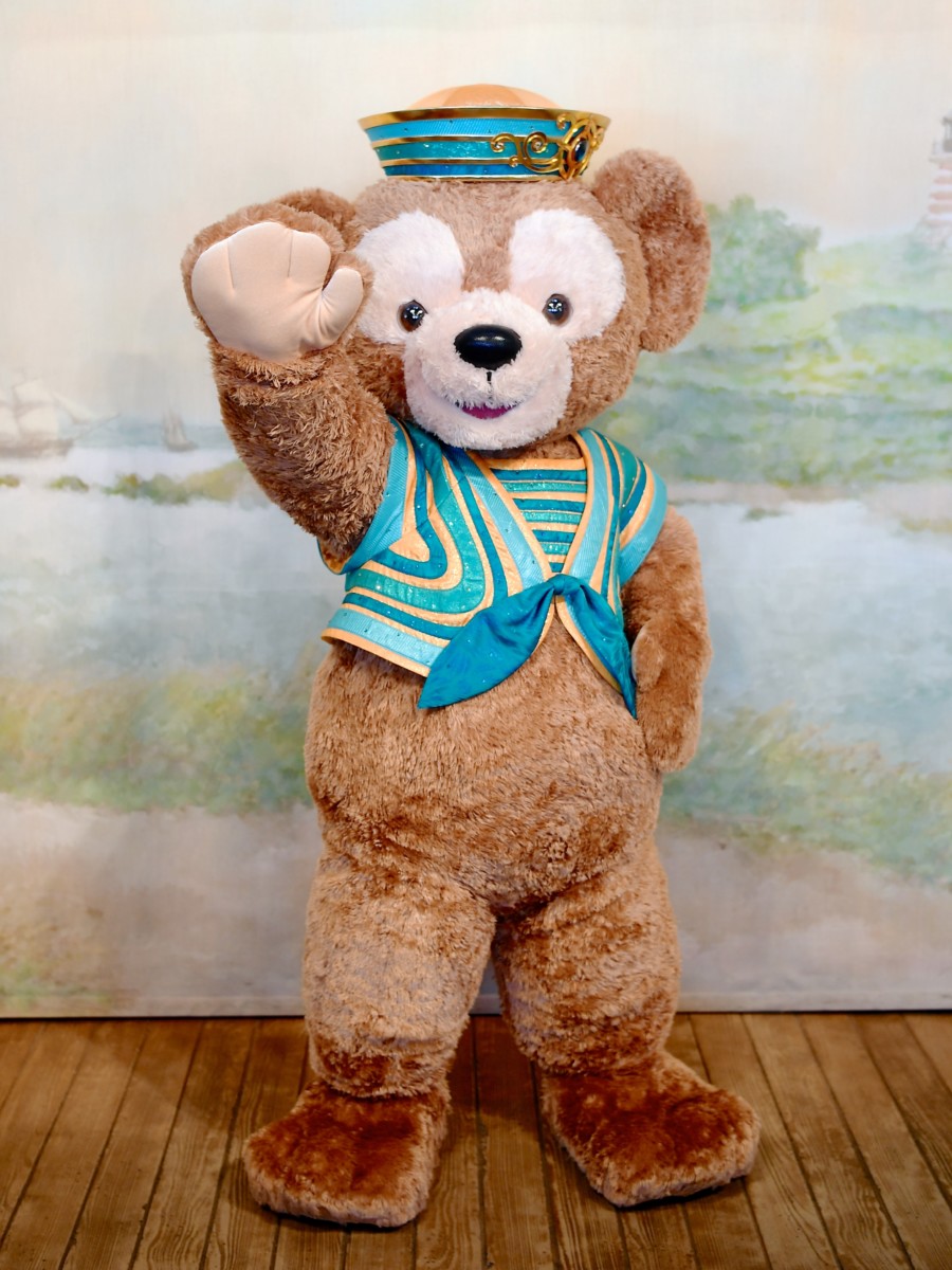 ダッフィーのオータムスリープオーバー」フォト台紙付き！ダッフィー