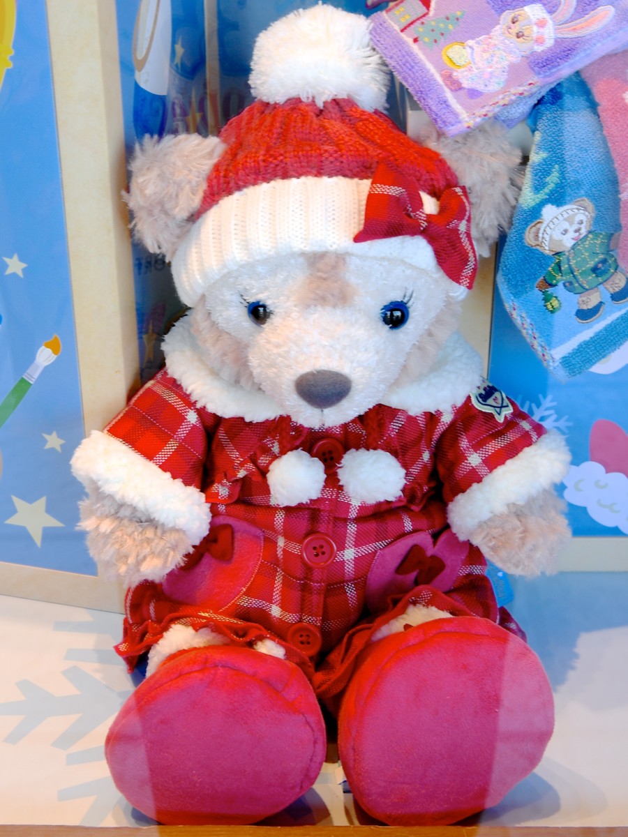 ダッフィーシェリーメイ2018年クリスマス限定ストラップトゥウィンクル