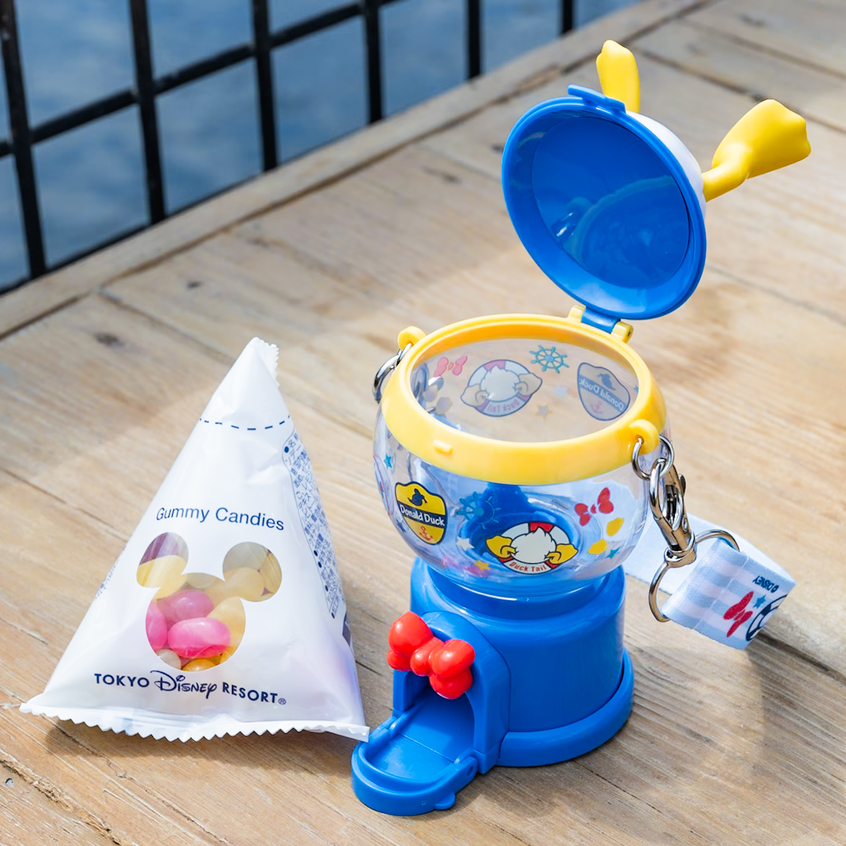 カプセルトイ型！東京ディズニーランド ドナルドダックモチーフミニ