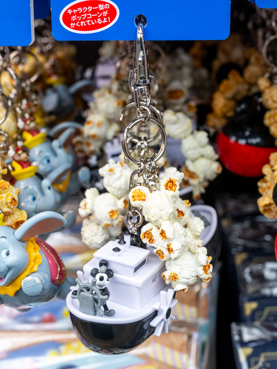 懐かしデザインも！東京ディズニーランド ポップコーンバケットキー