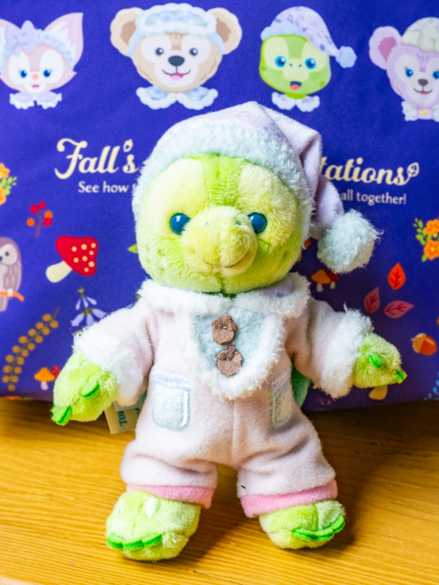 パジャマ姿がかわいい！東京ディズニーシー”ダッフィー＆フレンズの