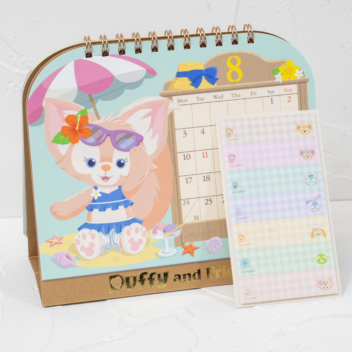 2026年用！東京ディズニーシー「ダッフィー&フレンズ」カレンダー