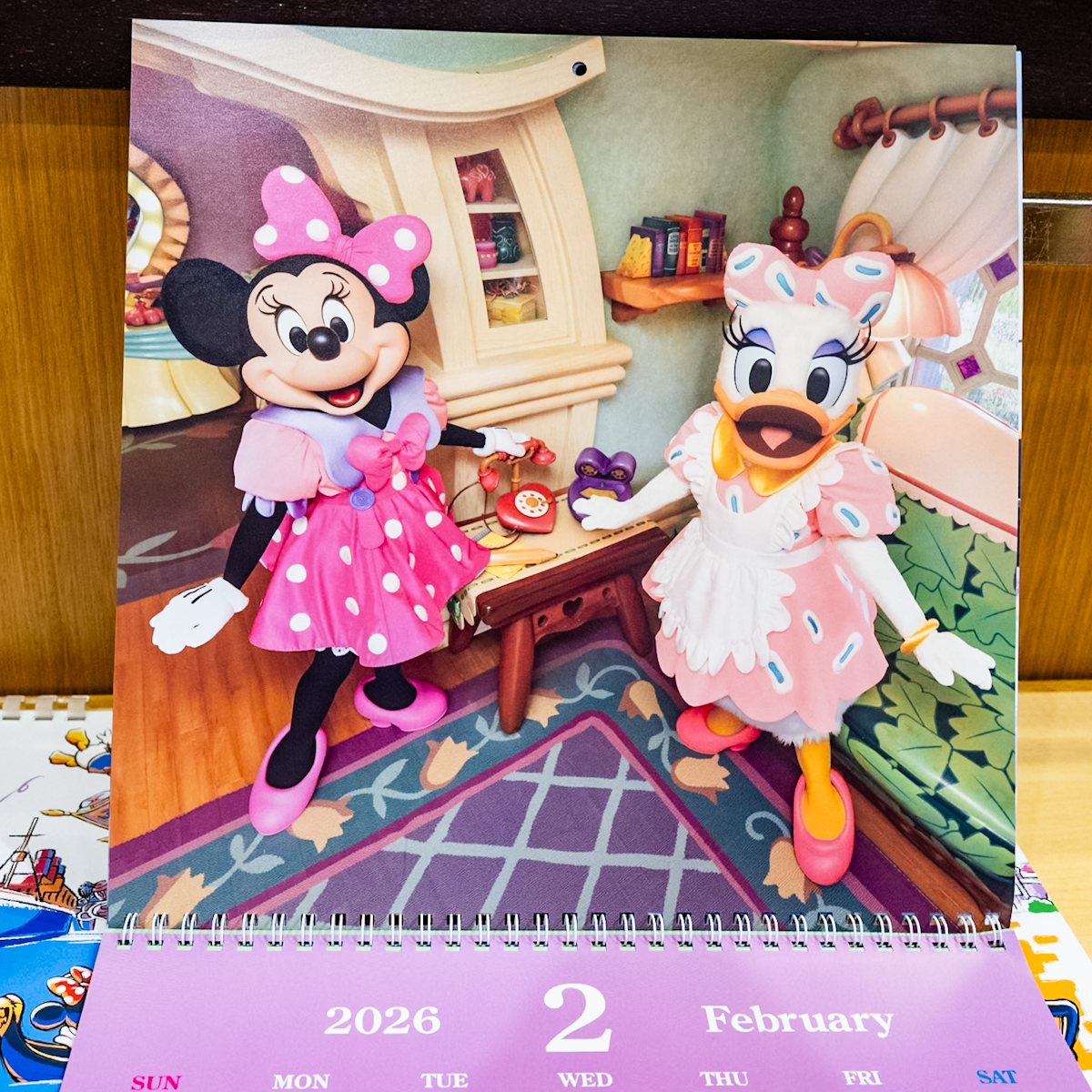 2026年用！東京ディズニーランド カレンダー・手帳（スケジュール帳） -