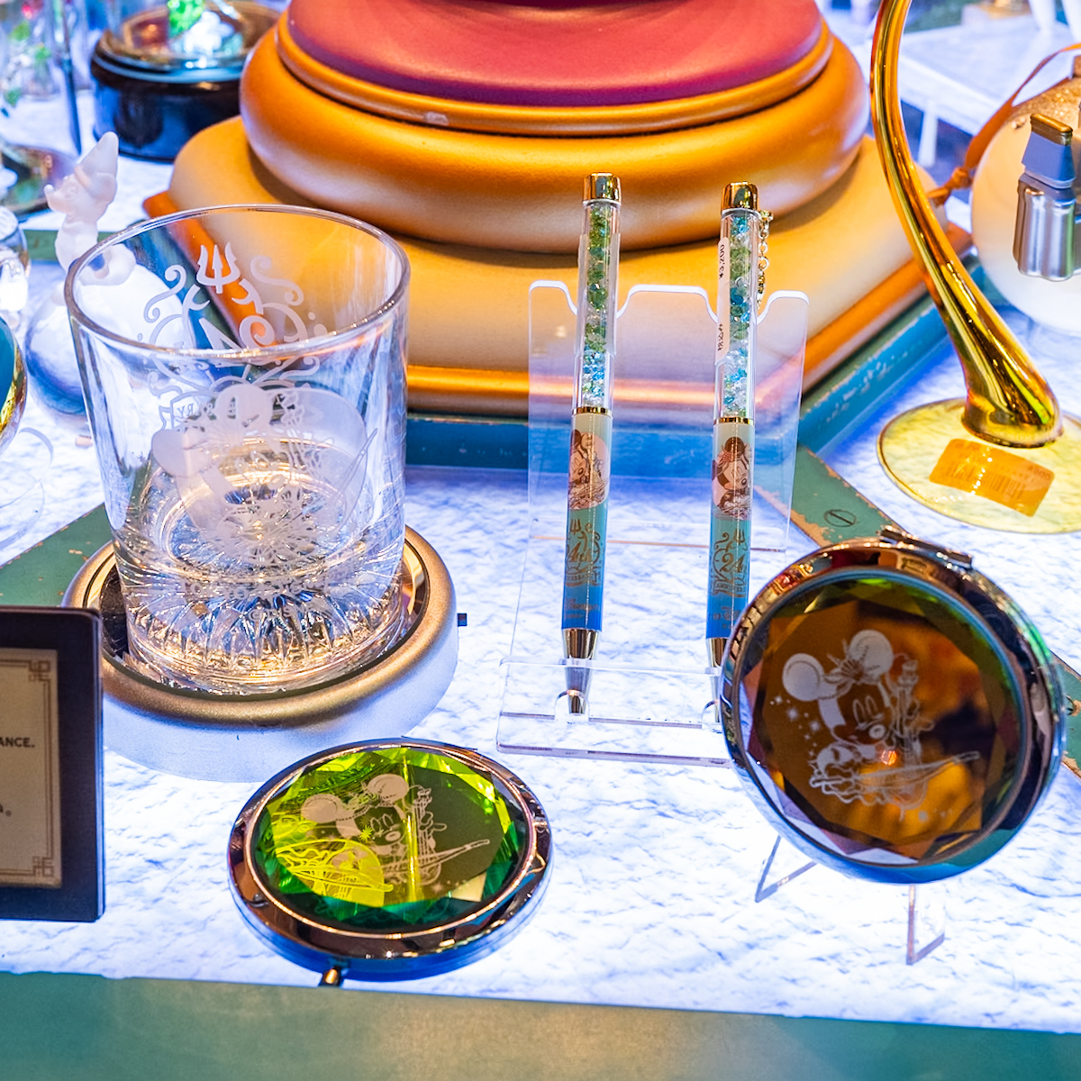 コンパクトミラー、ボールペン、グラス！東京ディズニーシー24周年記念