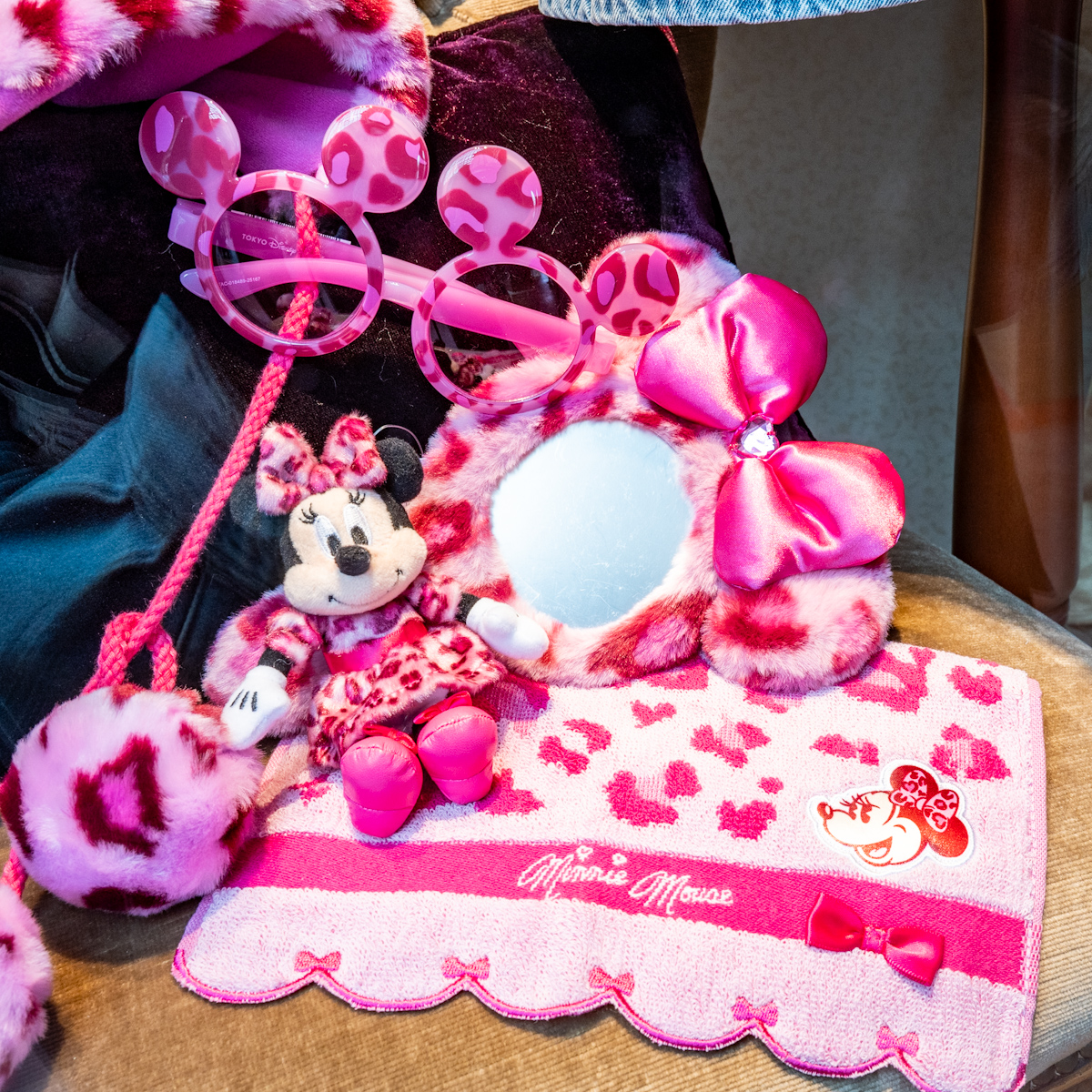 かわいいレオパード柄！東京ディズニーランド2025秋冬ミニーふわふわ身