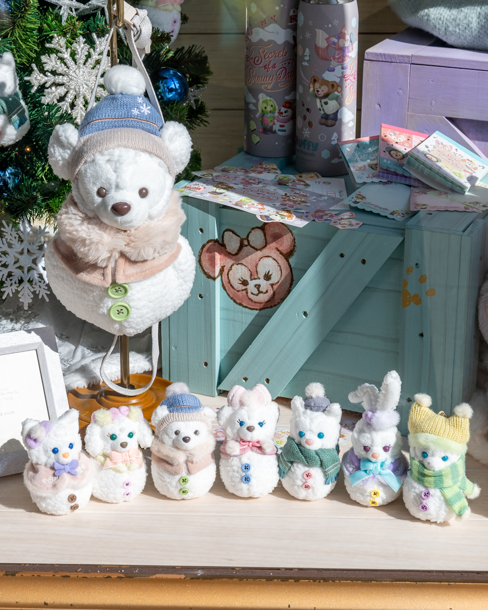 ディズニーシー最新作☆ダッフィー&フレンズ クリスマス限定・缶入り