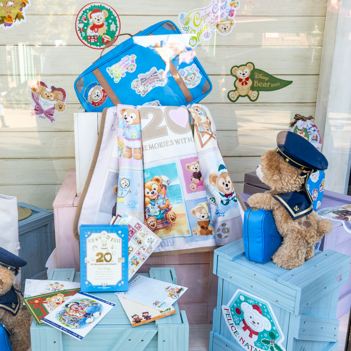 ダッフィー 20周年 ピンバッジセット ダッフィー20周年 ピンバッジ