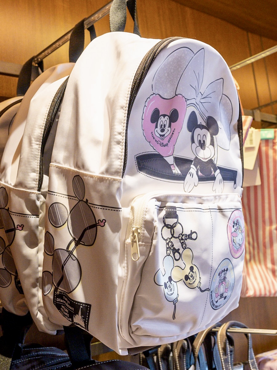 だまし絵デザイン！東京ディズニーランド リュックサック・トート
