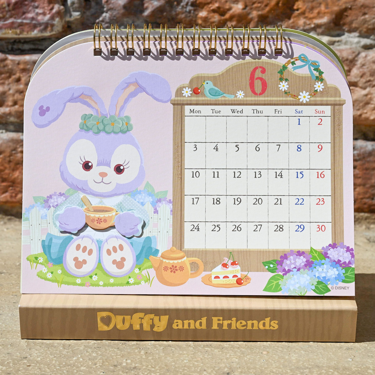 2024年用！東京ディズニーシー「ダッフィー&フレンズ」カレンダー