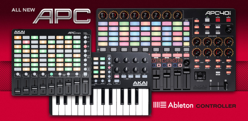 ☆AKAI APCシリーズ発売☆待望『APC40 MK2』、Ableton Liveユーザー