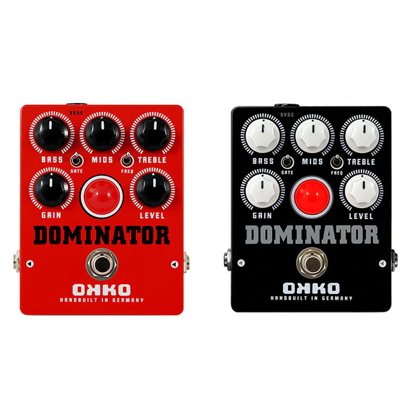 OKKO の、大人気ハイゲイン・ディストーションがバ ージョンアップし