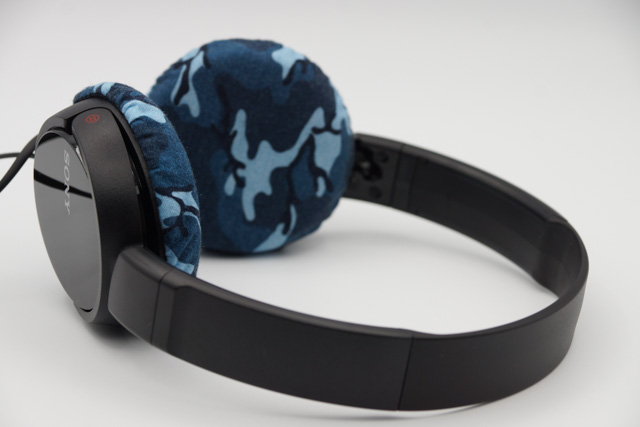 SONY MDR-ZX110のイヤーパッドを修理する場合：スーパーストレッチ
